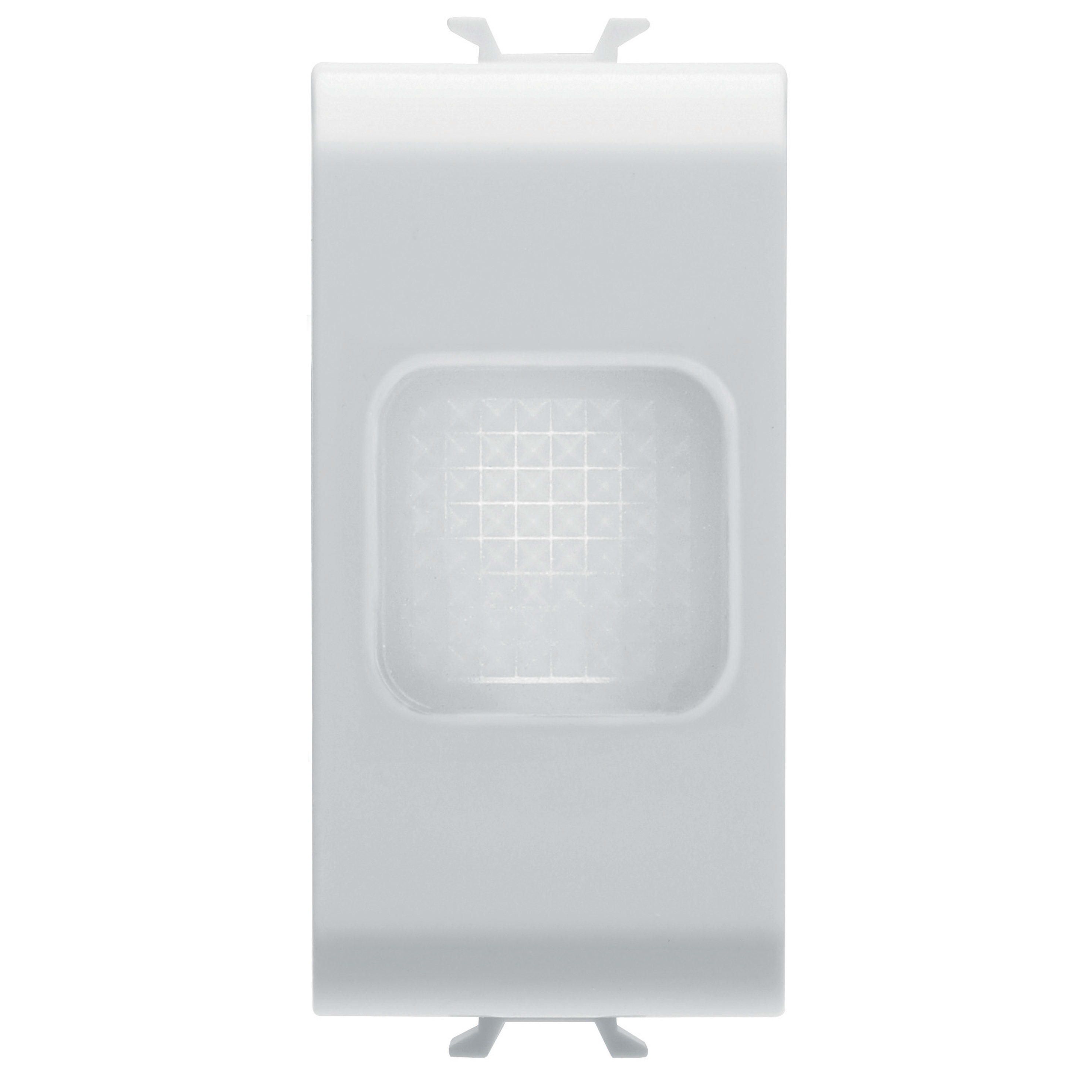 GEWISS - SPIA DI SEGNALAZIONE SINGOLA - OPALE - 1 MODULO - BIANCO LUCIDO - CHORUSMART
