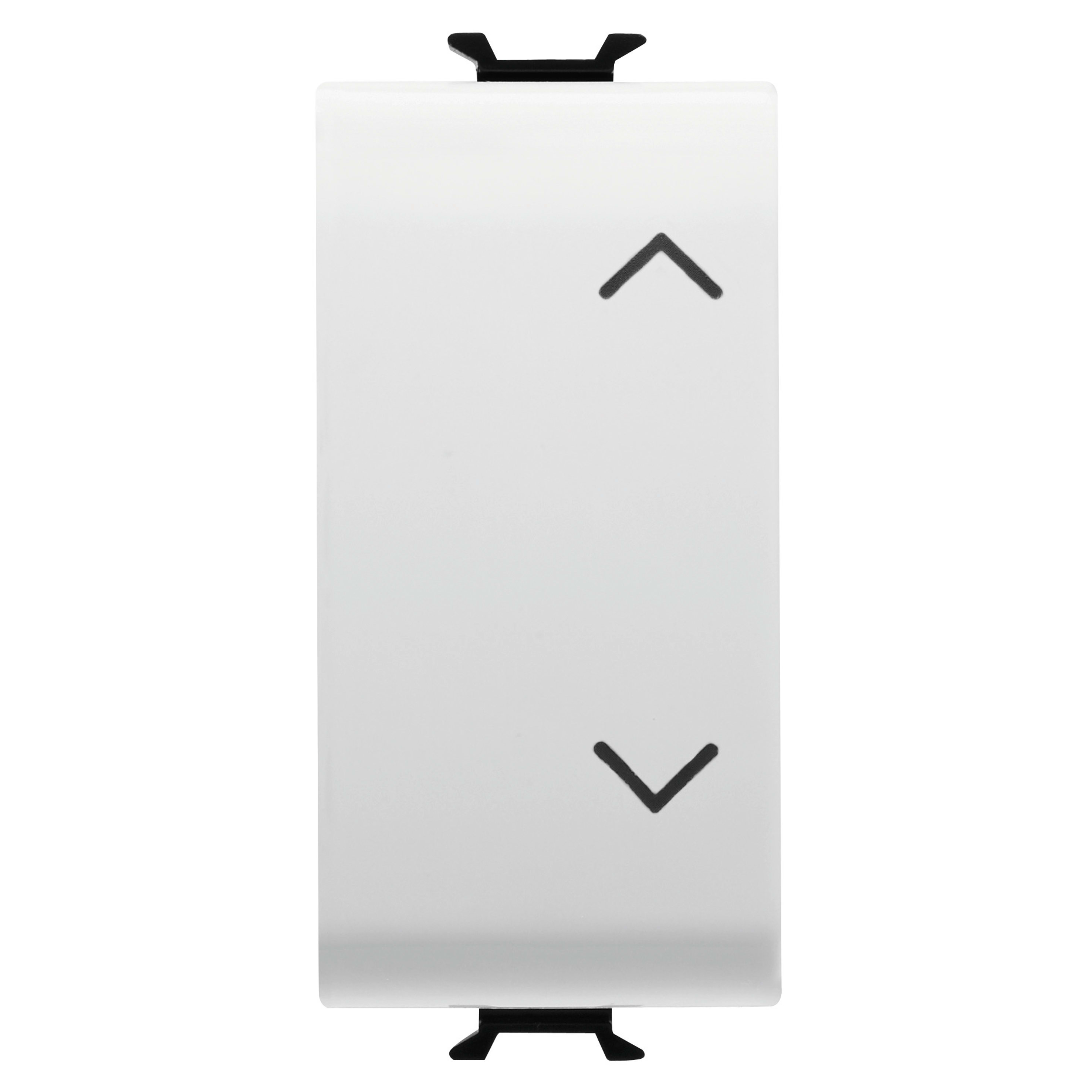 GEWISS - PULSANTE ELETTRONICO SOFT-CLICK - DOPPIO - PER INTERFACCE CONTATTI BUS - 1P 2NA/NC PRIVO DI POTENZIALE - 1 MODULO - BIANCO LUCIDO - CHORUSMART