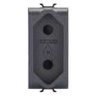 GEWISS - PRESA STANDARD ISRAELIANO - 250 V ac - 2P 10 A - 1 MODULO - NERO SATINATO - CHORUSMART