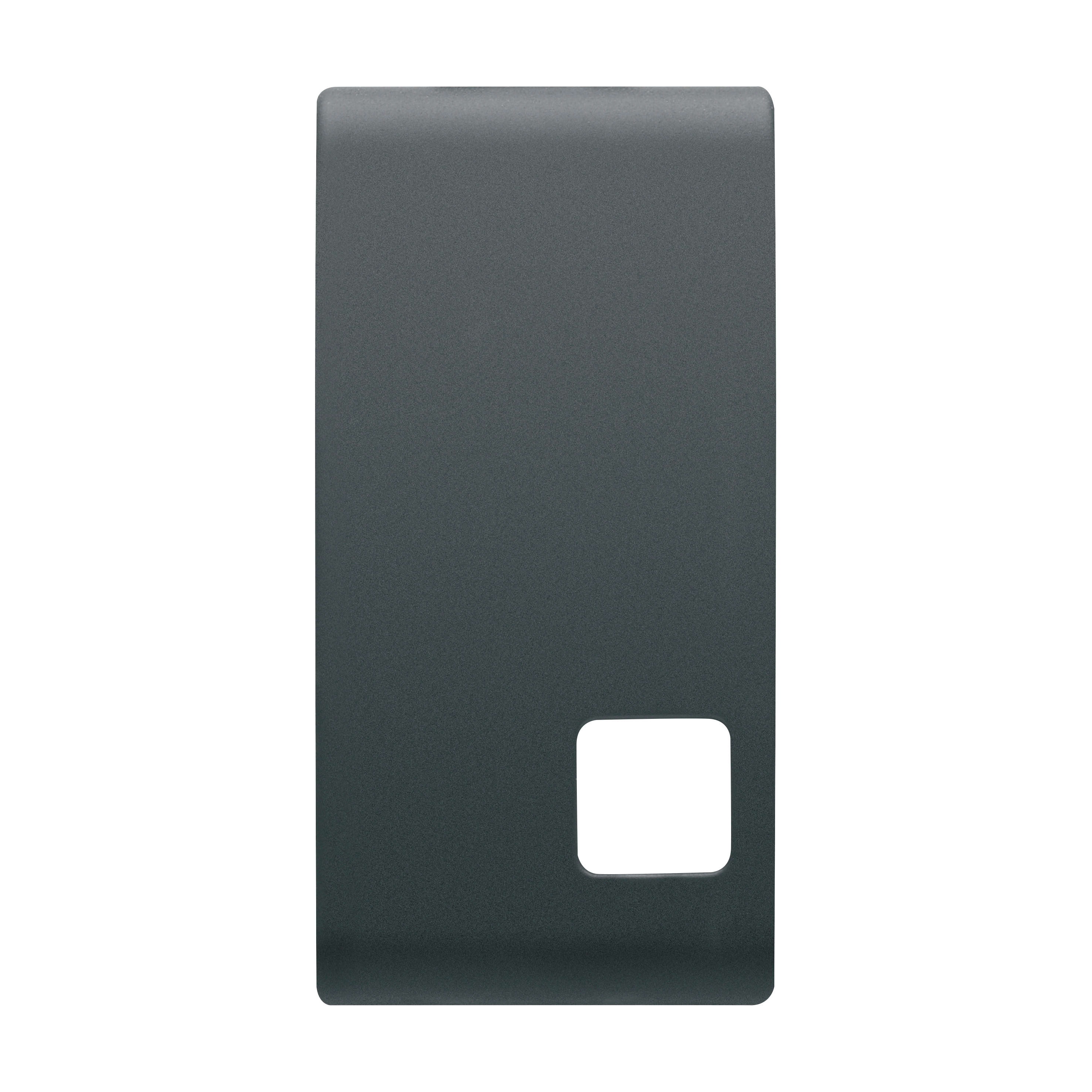 GEWISS - TASTO INTERCAMBIABILE PER PULSANTIERA - DA COMPLETARE CON LENTE - 1 MODULO - NERO - CHORUSMART