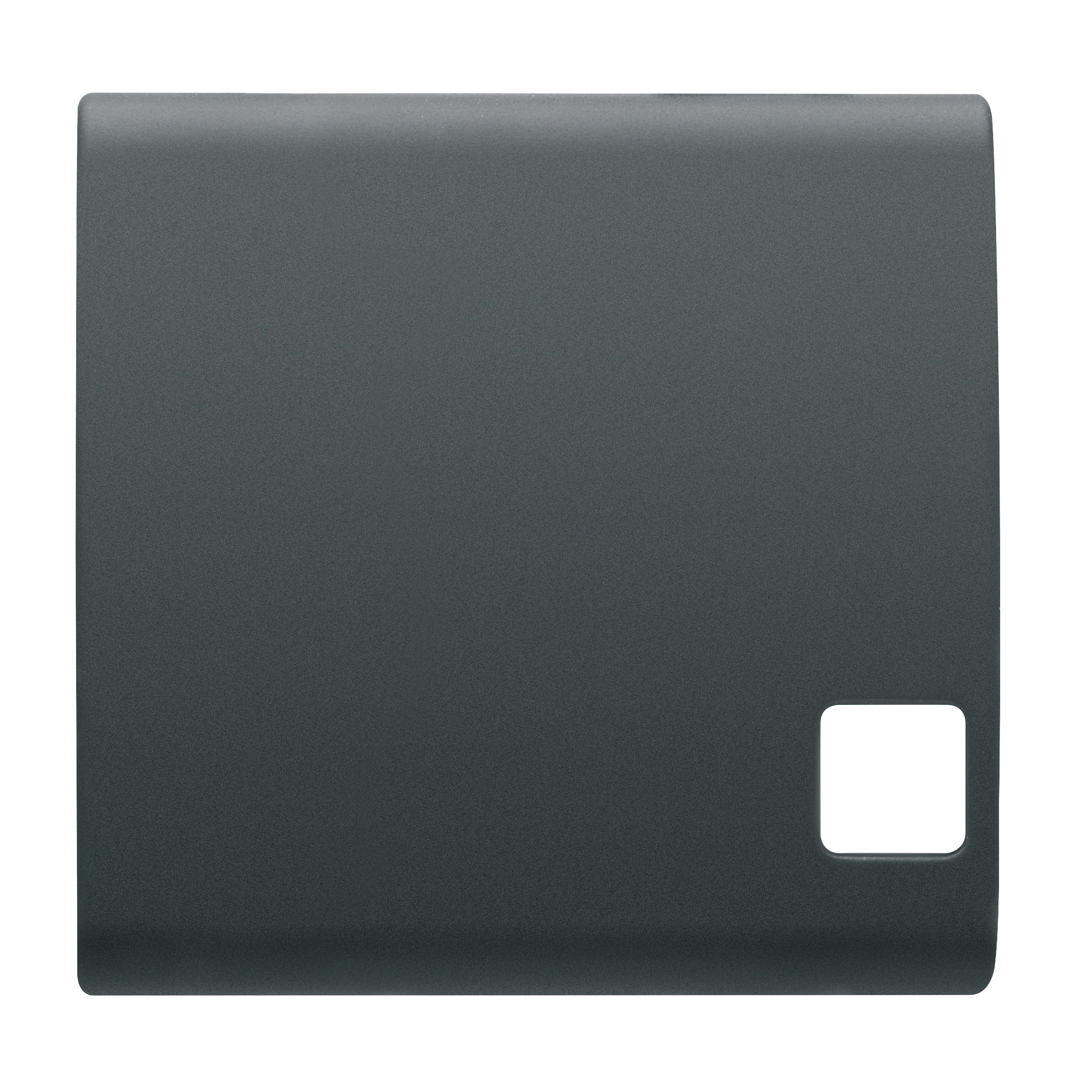 GEWISS - TASTO INTERCAMBIABILE PER PULSANTIERA - DA COMPLETARE CON LENTE - 2 MODULI - NERO - CHORUSMART