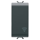 GEWISS - COPRIFORO ALLOGGIAMENTO MODULI ZIGBEE  1 MODULO - NERO SATINATO - CHORUSMART