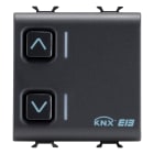 GEWISS - ATTUATORE PER TAPPARELLE - 1 CANALE - 6A - EASY - 2 MODULI - NERO - CHORUSMART
