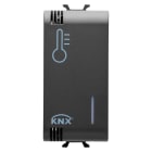 GEWISS - SONDA DI TERMOREGOLAZIONE - KNX - 1 MODULO - NERO - CHORUSMART