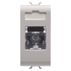 GEWISS - PRESA TELEFONICA STANDARD INTERNAZIONALE - RJ11 - MORSETTI A VITE - 1 MODULO - NATURAL BEIGE SATINATO - CHORUSMART
