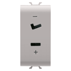 GEWISS - PRESA SELV - 2P 6A 24V POLARIZZATA - 1 MODULO - NATURAL BEIGE SATINATO - CHORUSMART
