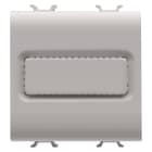 GEWISS - SUONERIA A TRE TONALITA' E 3 INGRESSI INDIPENDENTI - 230V ac - 50 Hz 80 dBA 1 METRO - 2 MODULI - NATURAL BEIGE SATINATO - CHORUSMART