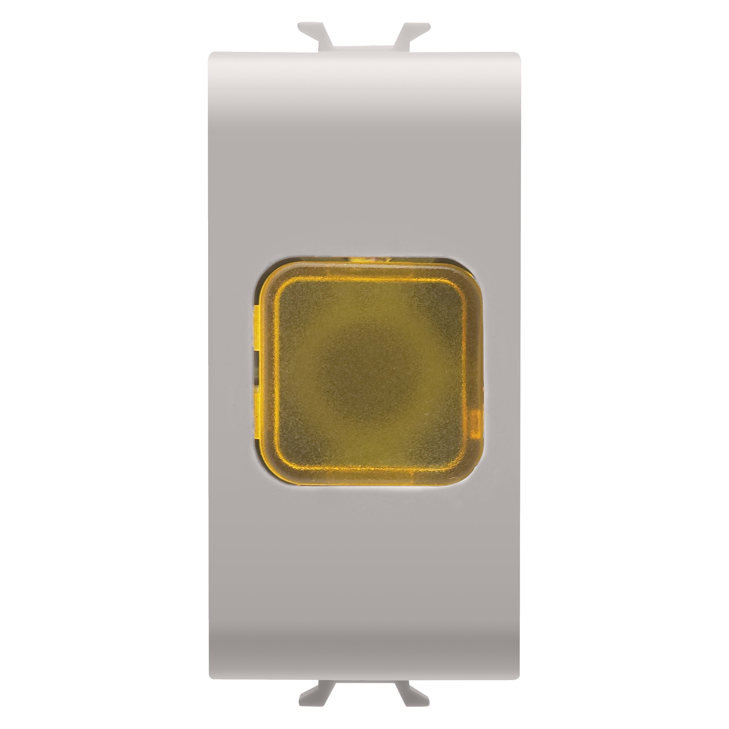 GEWISS - SPIA DI SEGNALAZIONE SINGOLA - AMBRA - 1 MODULO - NATURAL BEIGE SATINATO - CHORUSMART