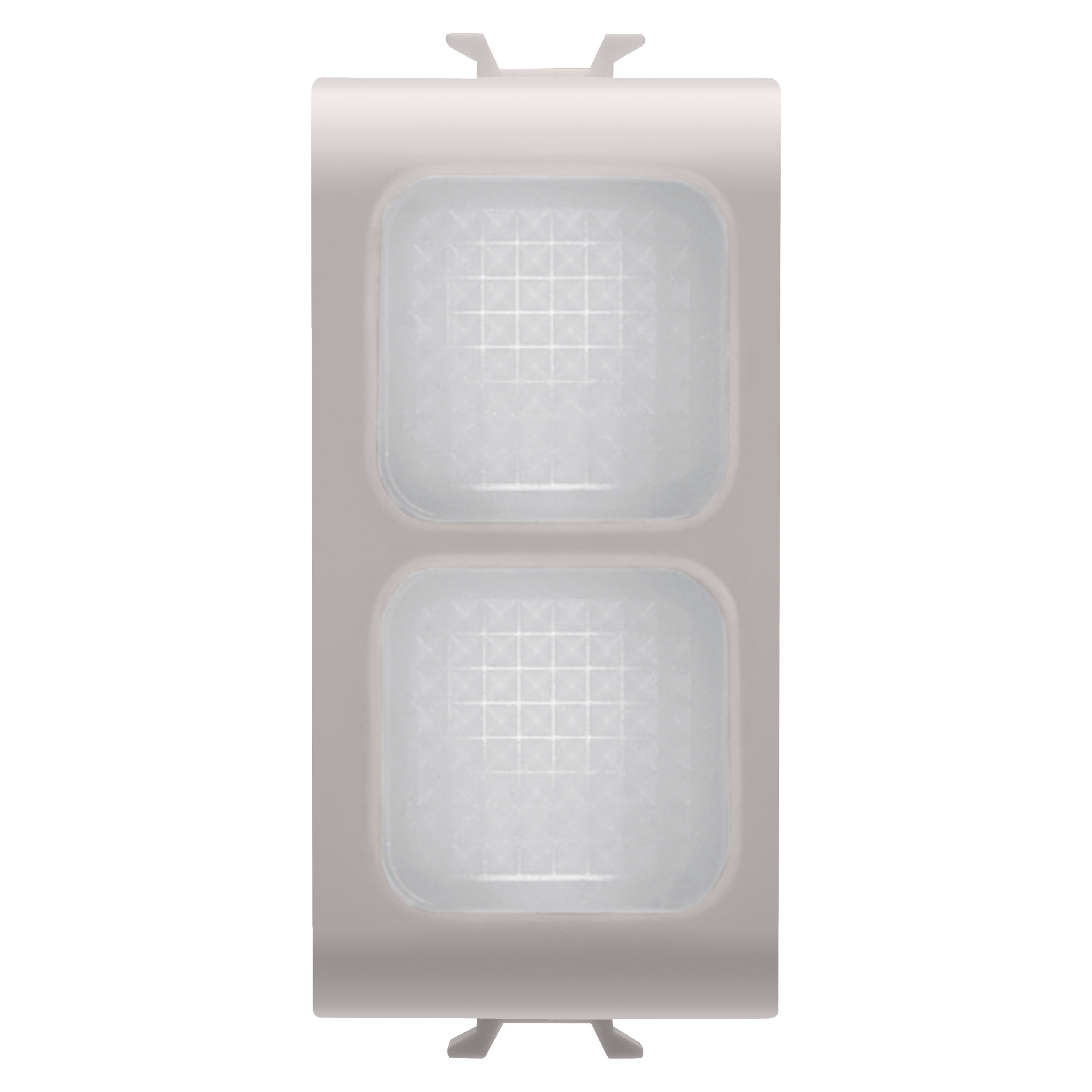 GEWISS - SPIA DI SEGNALAZIONE DOPPIA - OPALE - 1 MODULO - NATURAL BEIGE SATINATO - CHORUSMART