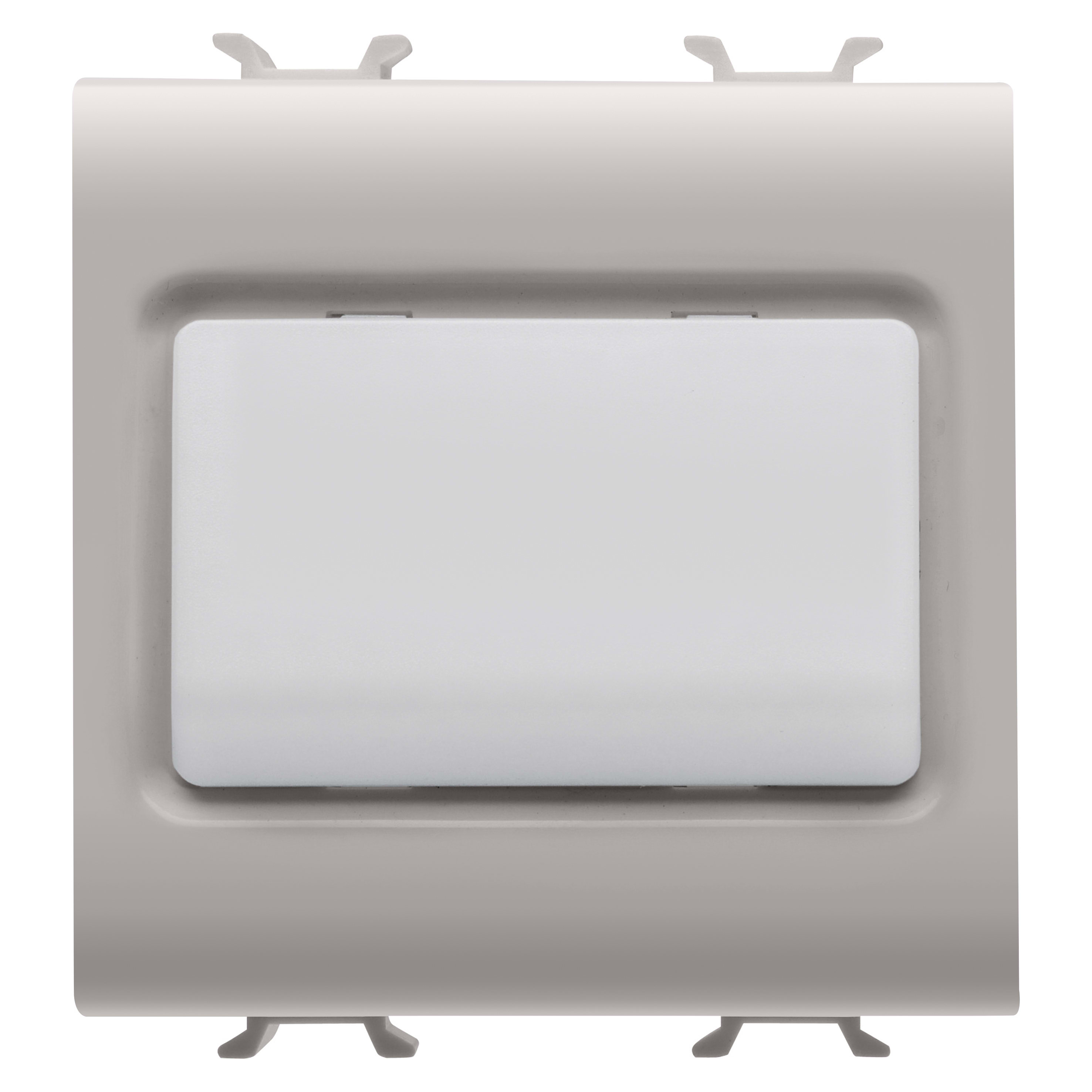 GEWISS - SEGNAPASSO - 12V ac/dc / 230V ac 50/60 Hz - OPALE - 2 MODULI - NATURAL BEIGE SATINATO - CHORUSMART