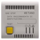 GEWISS - RIVELATORE GAS METANO - 12V ac/dc - 2 MODULI - NATURAL BEIGE SATINATO - CHORUSMART