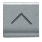 GEWISS - TASTO INTERCAMBIABILE - 22X22mm - FRECCIA VERTICALE - TITANIO - CHORUSMART