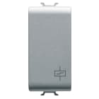 GEWISS - RELE' PASSO-PASSO 230V ac 50/60Hz - 1P 10AX 250V ac - 1 MODULO - TITANIO - CHORUSMART