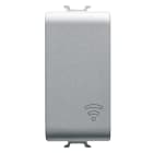 GEWISS - COPRIFORO ALLOGGIAMENTO MODULI ZIGBEE  1 MODULO - TITANIO  CHORUSMART