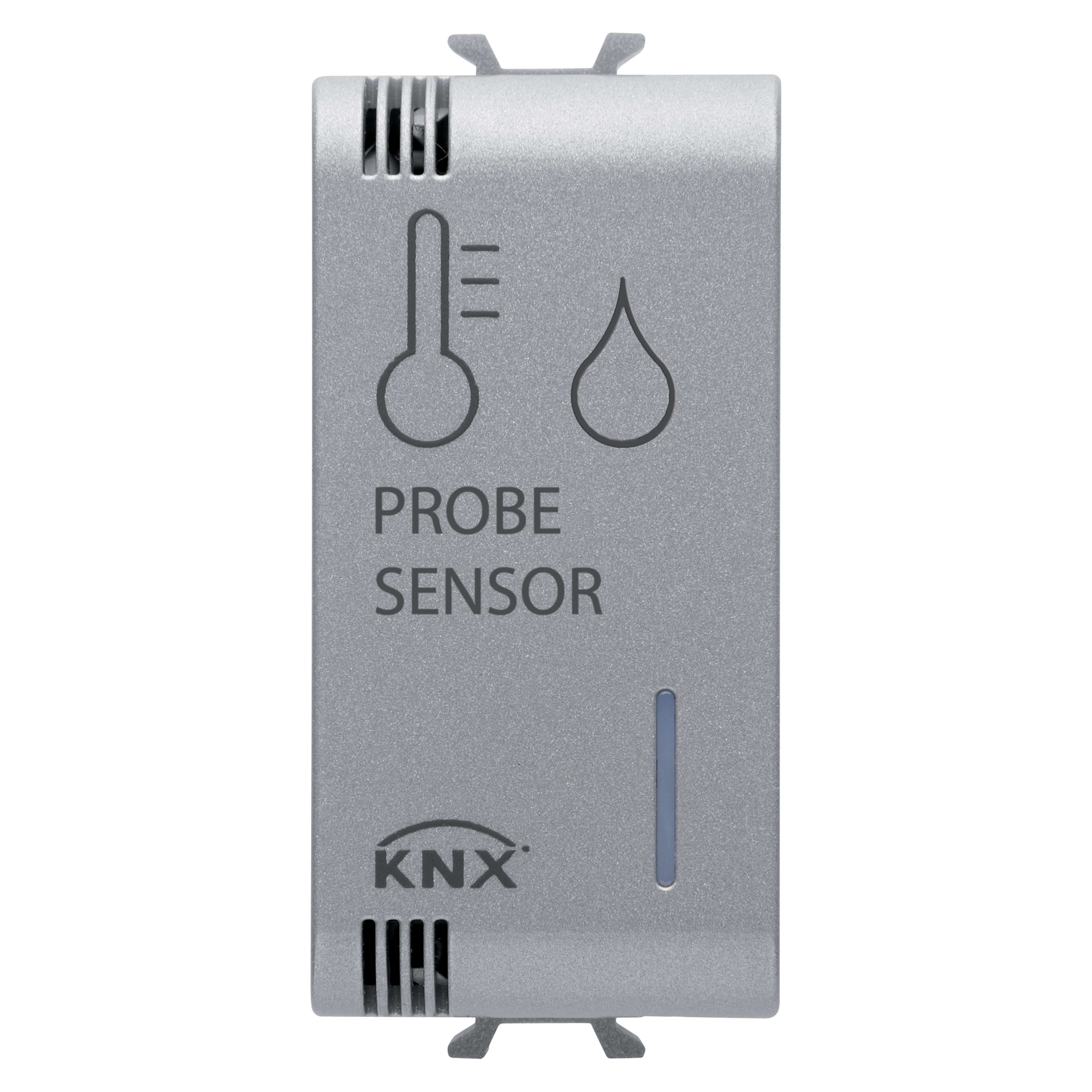 GEWISS - SENSORE DI TEMPERATURA/UMIDITÀ - KNX/EASY - 1 MODULO - TITANIO - CHORUSMART