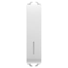 GEWISS - INTERRUTTORE UNIPOLARE 250V ac - 10AX ILLUMINABILE - CON DIFFUSORE - 1/2 MODULO - BIANCO SATINATO - CHORUSMART