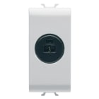GEWISS - PRESA AUDIO VIDEO - PER ALTOPARLANTE - 1 MODULO - BIANCO SATINATO - CHORUSMART