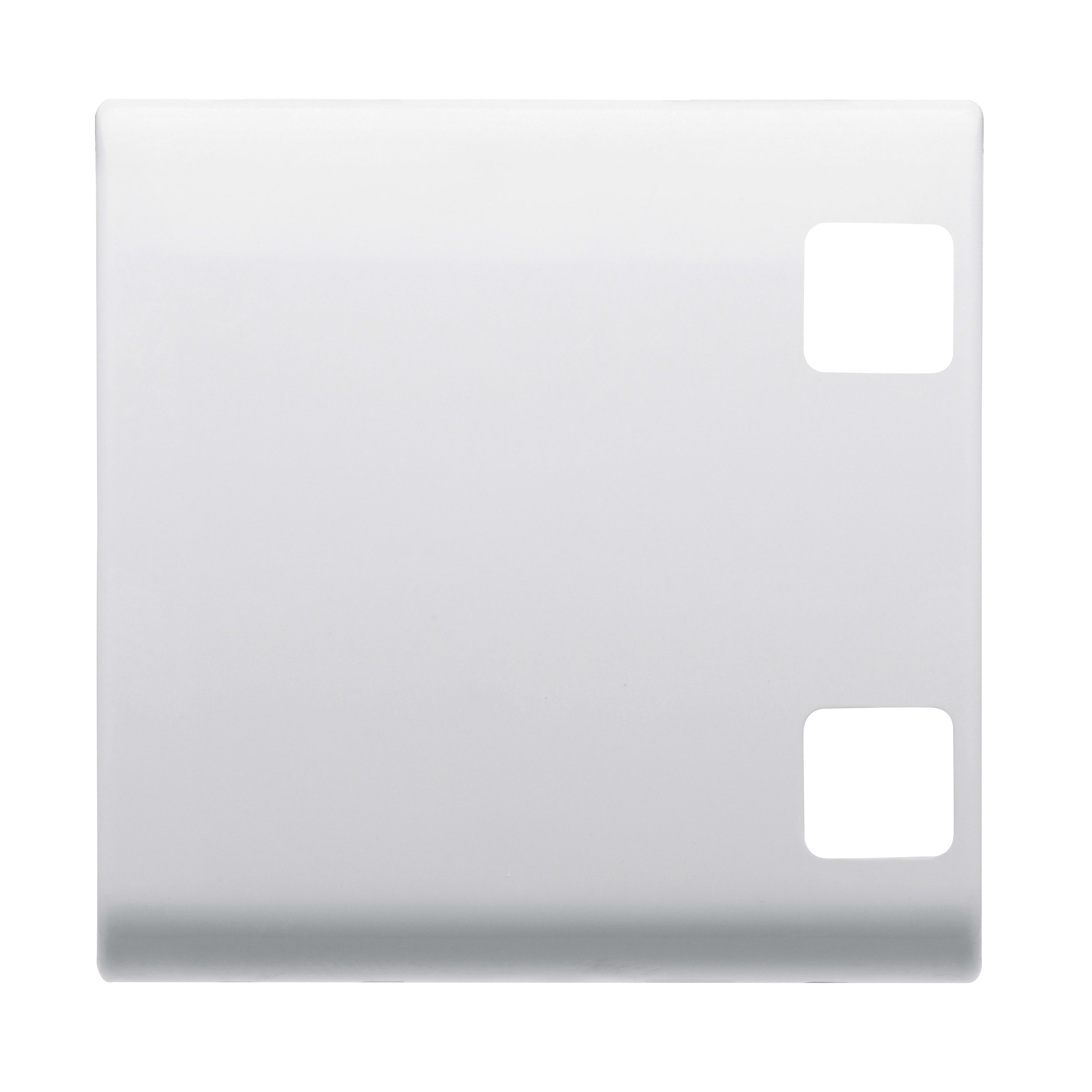 GEWISS - TASTO INTERCAMBIABILE PER PULSANTIERA - DA COMPLETARE CON 2 LENTI - 2 MODULI - BIANCO SATINATO - CHORUSMART