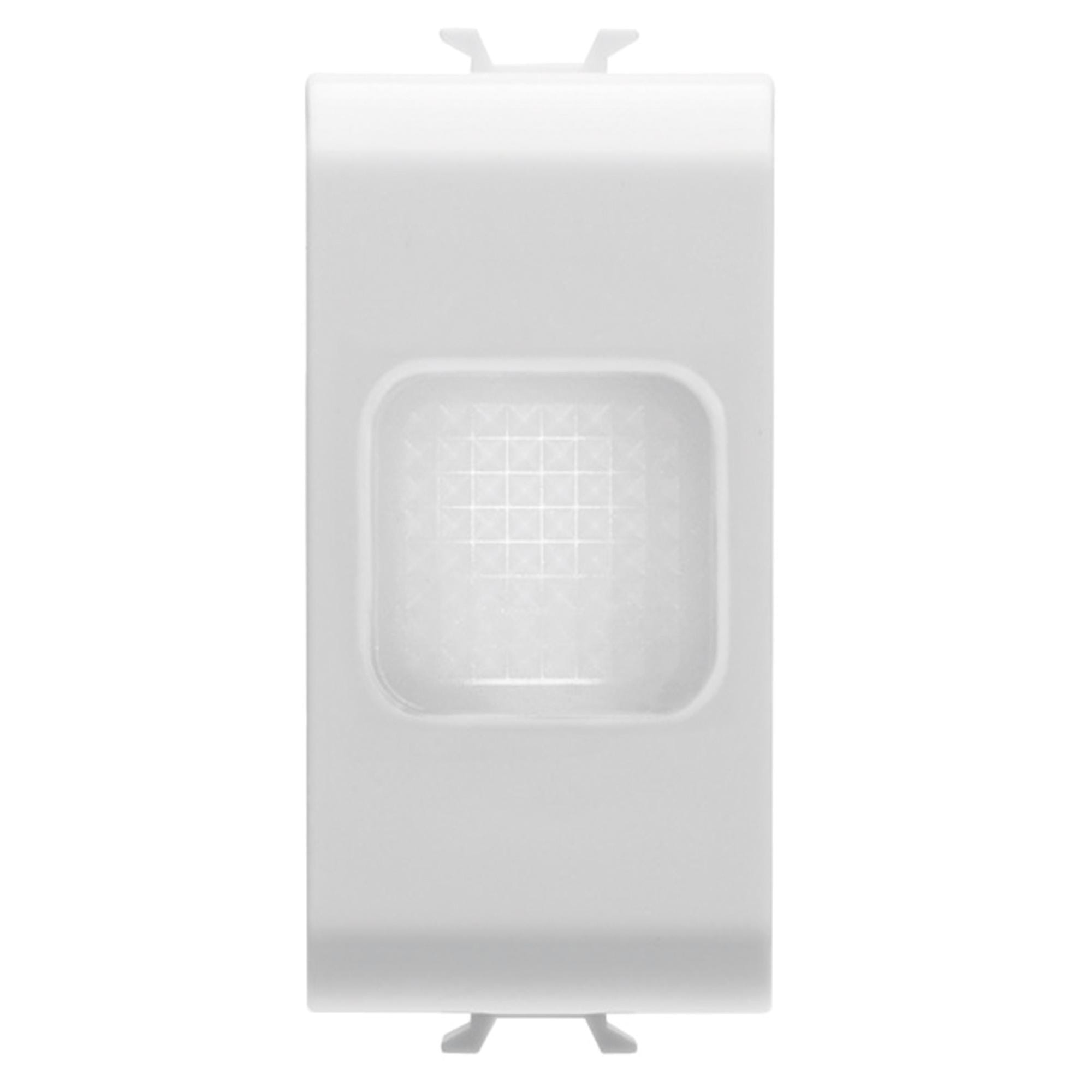 GEWISS - LAMPADA ANTI BLACK-OUT - 230V ac 50/60 Hz 1h - 1 MODULO - BIANCO SATINATO - CHORUSMART