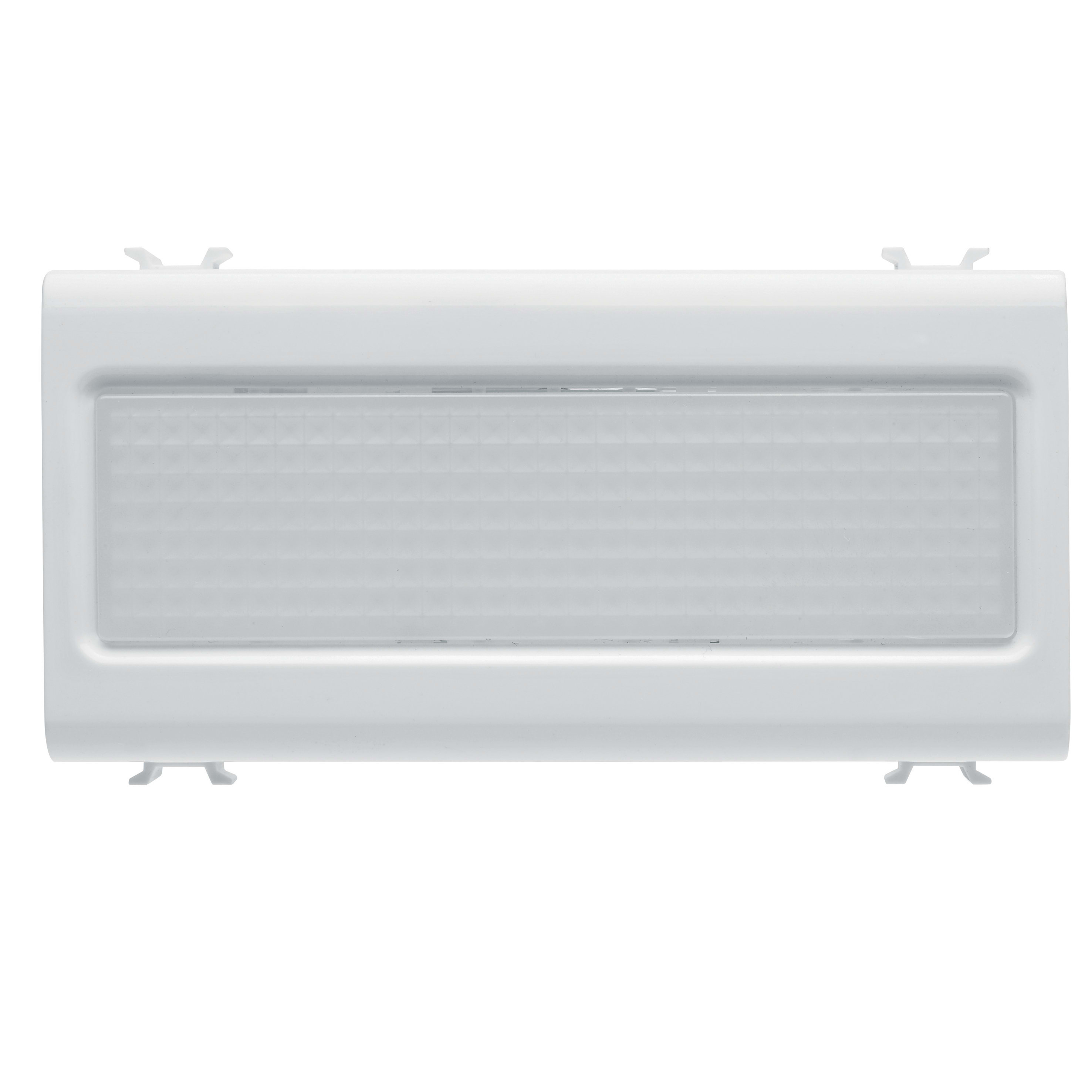 GEWISS - LAMPADA AUTONOMA DI EMERGENZA - 230Vac 50/60Hz 1h - 4 MODULI - BIANCO SATINATO - CHORUSMART