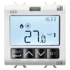 GEWISS - TERMOSTATO CON GESTIONE UMIDITÀ - KNX - 2 MODULI - BIANCO SATINATO - CHORUSMART