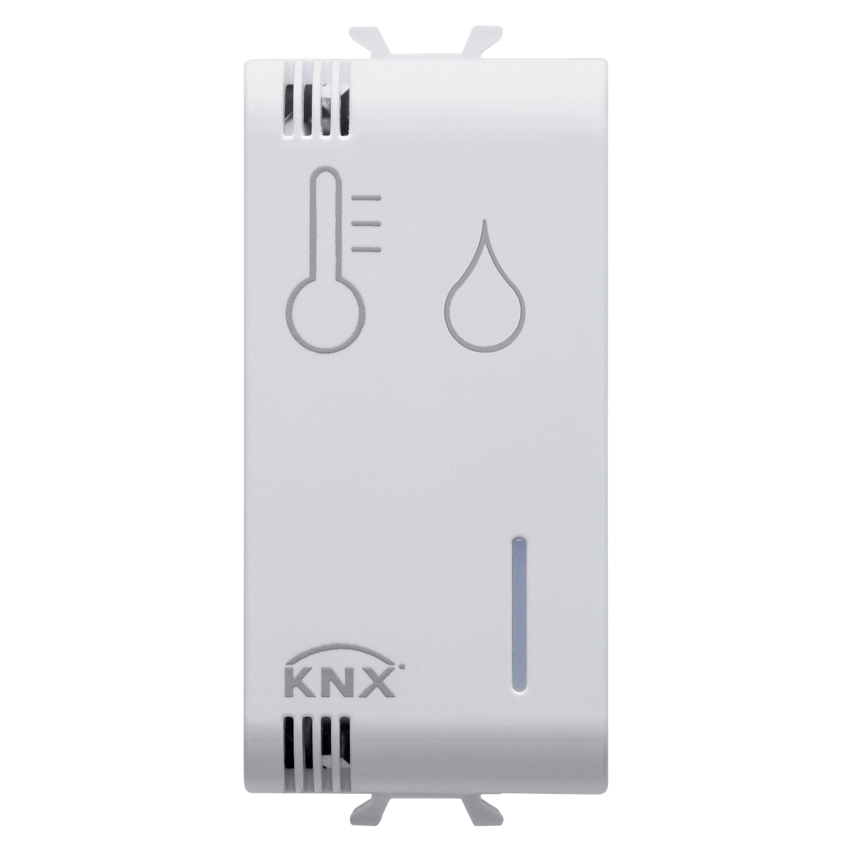 GEWISS - SONDA TERMOREGOLAZIONE/UMIDITÀ - KNX - 1 MODULO - BIANCO SATINATO - CHORUSMART