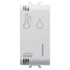 GEWISS - SONDA TERMOREGOLAZIONE/UMIDITÀ - KNX - 1 MODULO - BIANCO SATINATO - CHORUSMART