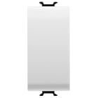 GEWISS - PULSANTE SOFT-CLICK - TASTO NEUTRO - PER RELE', DIMMER E INTER.CONT. BUS - 1P NA/NC 4A PRIVO DI POT. - 1 MODULO - BIANCO SATINATO - CHORUSMART