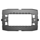 GEWISS - SUPPORTO STANDARD ITALIANO - 4 POSTI - PER PLACCHE EGO SMART (COMPATIBILE CON TUTTE LE ALTRE LINEE DI PLACCHE CHORUSMART) - CHORUSMART