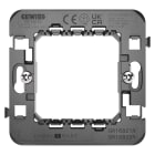 GEWISS - SUPPORTO STANDARD INTERNAZIONALE - 2 POSTI CON GRIFFE - PER PLACCHE EGO SMART (COMPATIBILE CON TUTTE LE ALTRE LINEE DI PLACCHE CHORUSMART)- CHORUSMART