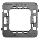 GEWISS - SUPPORTO STANDARD INTERNAZIONALE - 2 POSTI A VITE - PER PLACCHE EGO SMART (COMPATIBILE CON TUTTE LE ALTRE LINEE DI PLACCHE CHORUSMART) - CHORUSMART