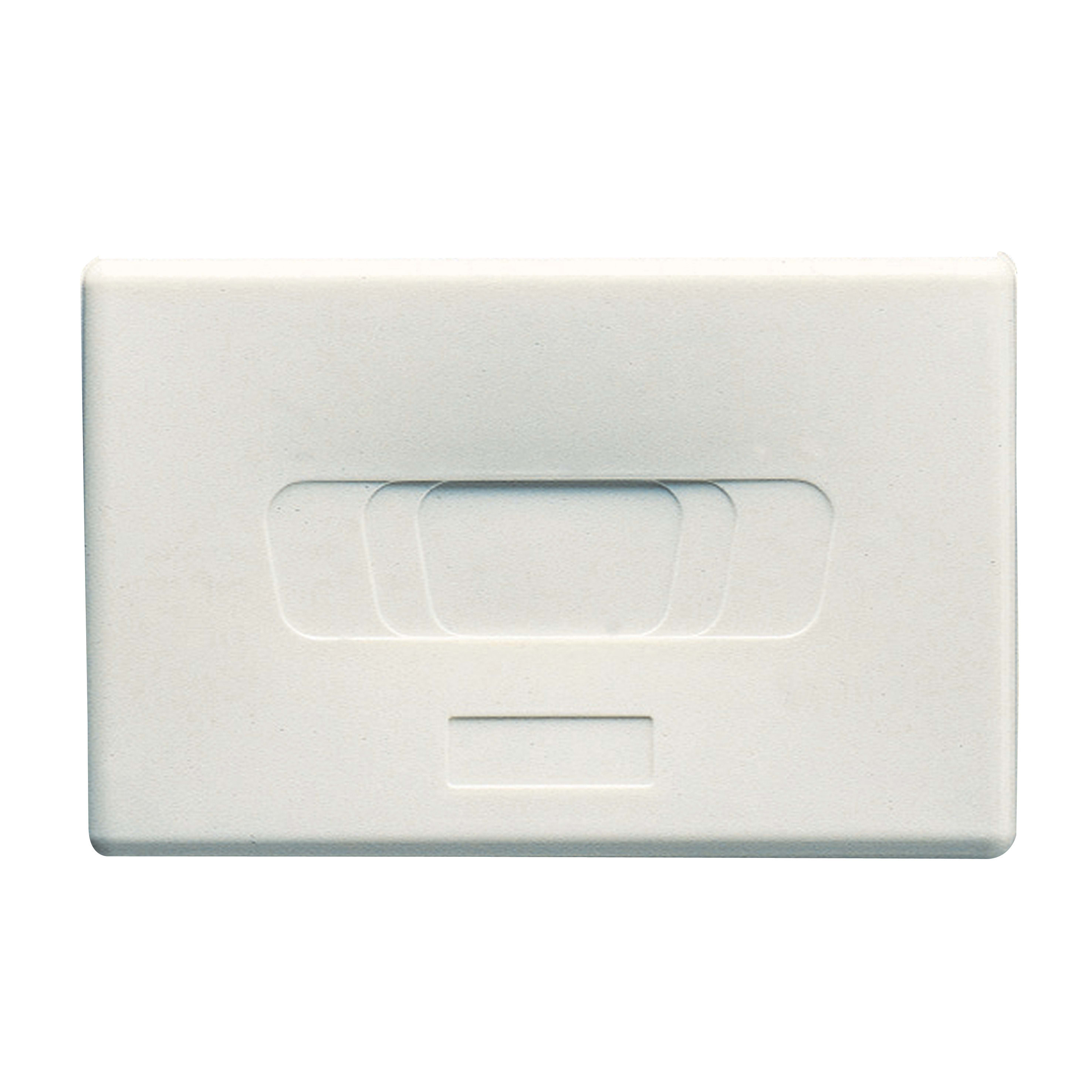 GEWISS - CONTENITORE VUOTO PREDISPOSTO PER ALLOGGIAMENTO CONNETTORI - SUB-D - 9/15/25 PIN - 3 MODULI- SYSTEM WHITE