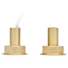 GEWISS - CONTATTO MAGNETICO DI POTENZA - A SCOMPARSA - IN OTTONE - PER PORTE BLINDATE - ANTINTRUSIONE A RADIOFREQUENZA