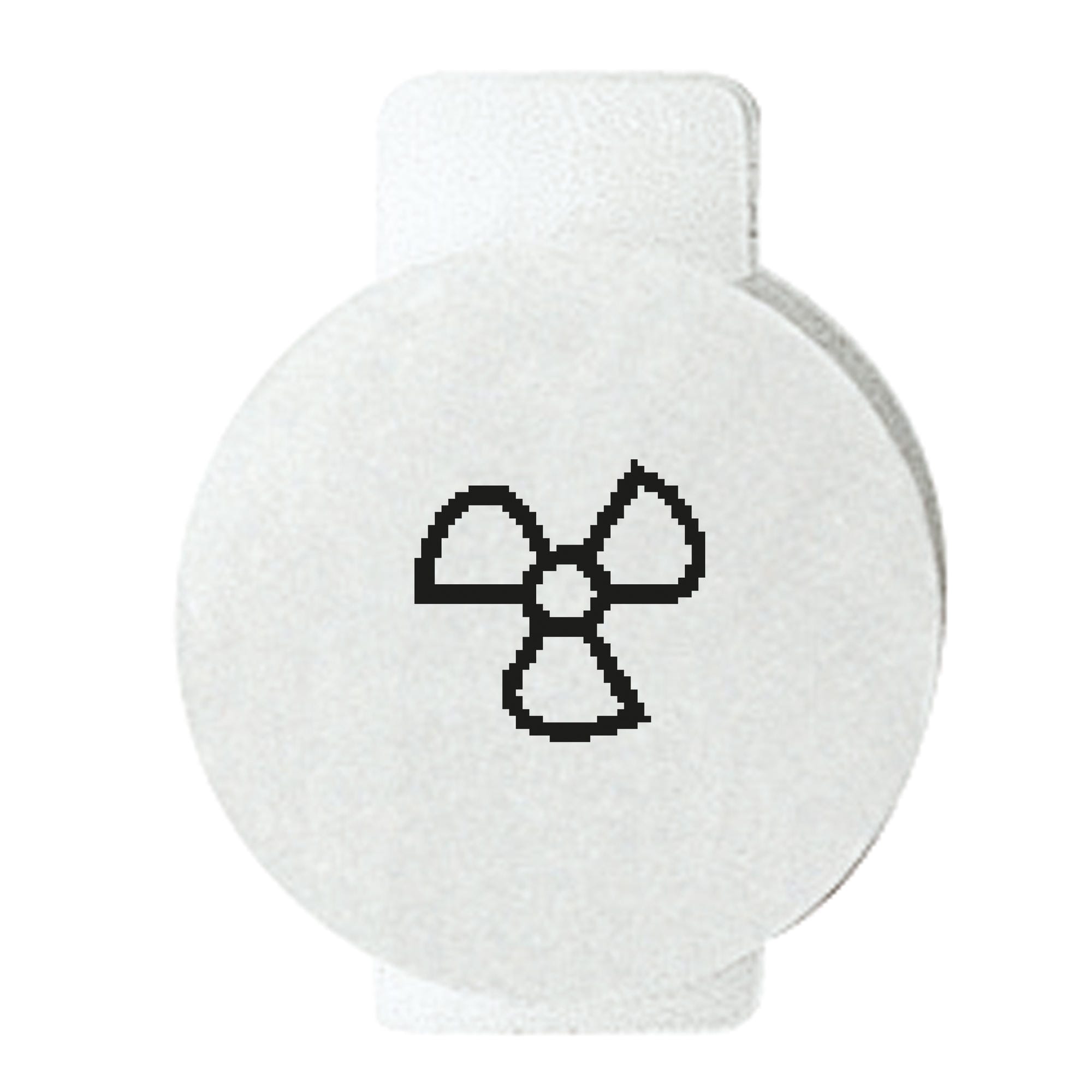 GEWISS - LENTE CON SIMBOLO ILLUMINABILE PER APPARECCHI DI COMANDO - VENTILAZIONE/ASPIRAZIONE - SYSTEM