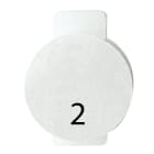 GEWISS - LENTE CON SIMBOLO ILLUMINABILE PER APPARECCHI DI COMANDO - DUE - SIMBOLO 2 - SYSTEM