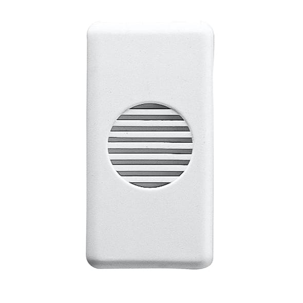 GEWISS - SUONERIA - 12V - 50Hz - 8VA - 80 dB A 1 METRO - 1 MODULO - SYSTEM WHITE