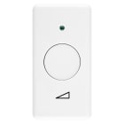 GEWISS - REGOLATORE ELETTRONICO - PER CARICHI RESISTIVI/INDUTTIVI - A PULSANTE - 1 MODULO - SYSTEM WHITE