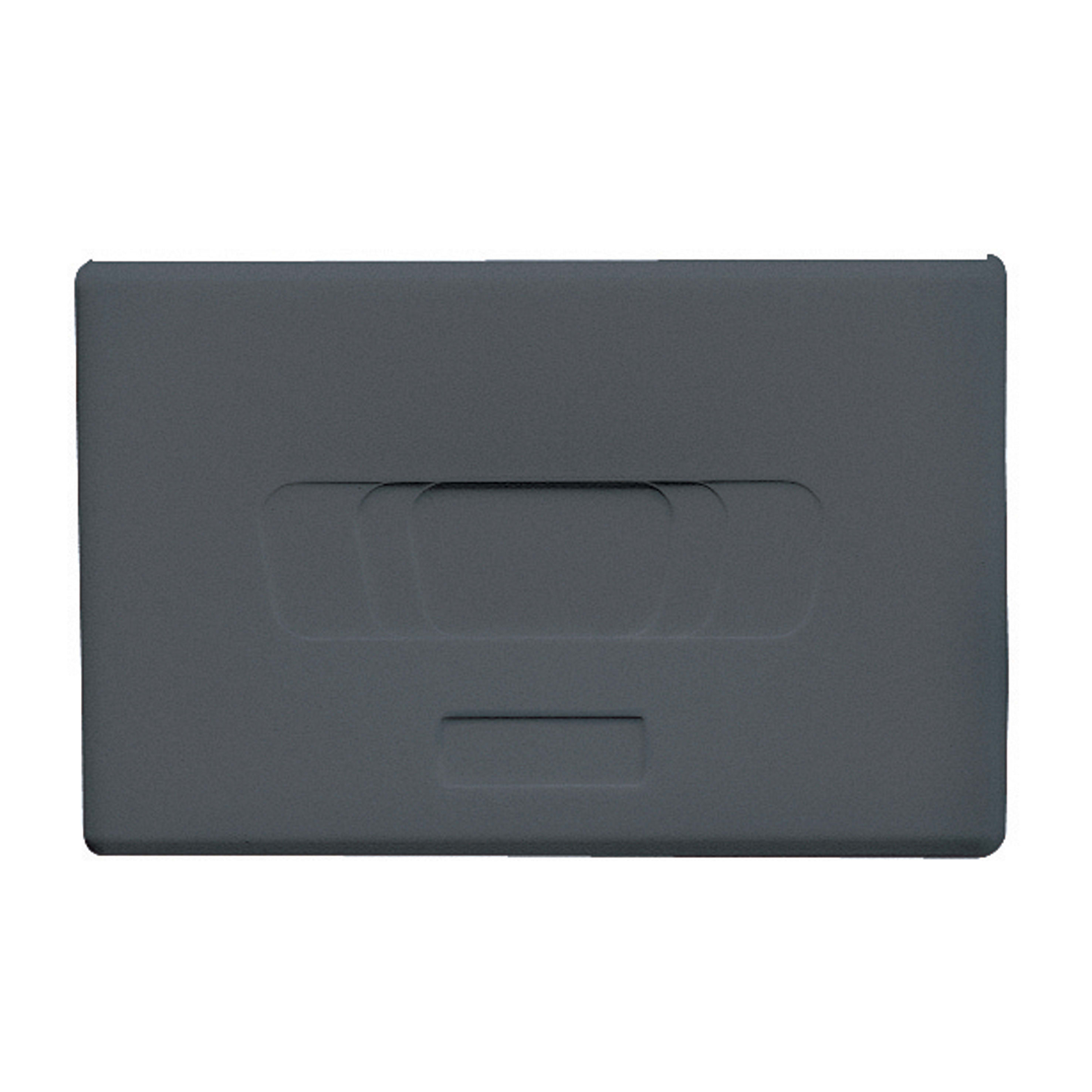 GEWISS - CONTENITORE VUOTO PREDISPOSTO PER ALLOGGIAMENTO CONNETTORI - SUB-D - 9/15/25 PIN - 3 MODULI- SYSTEM BLACK