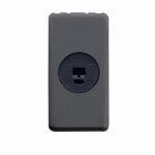 GEWISS - PRESA PER ALTOPARLANTI - 1 MODULO - SYSTEM BLACK