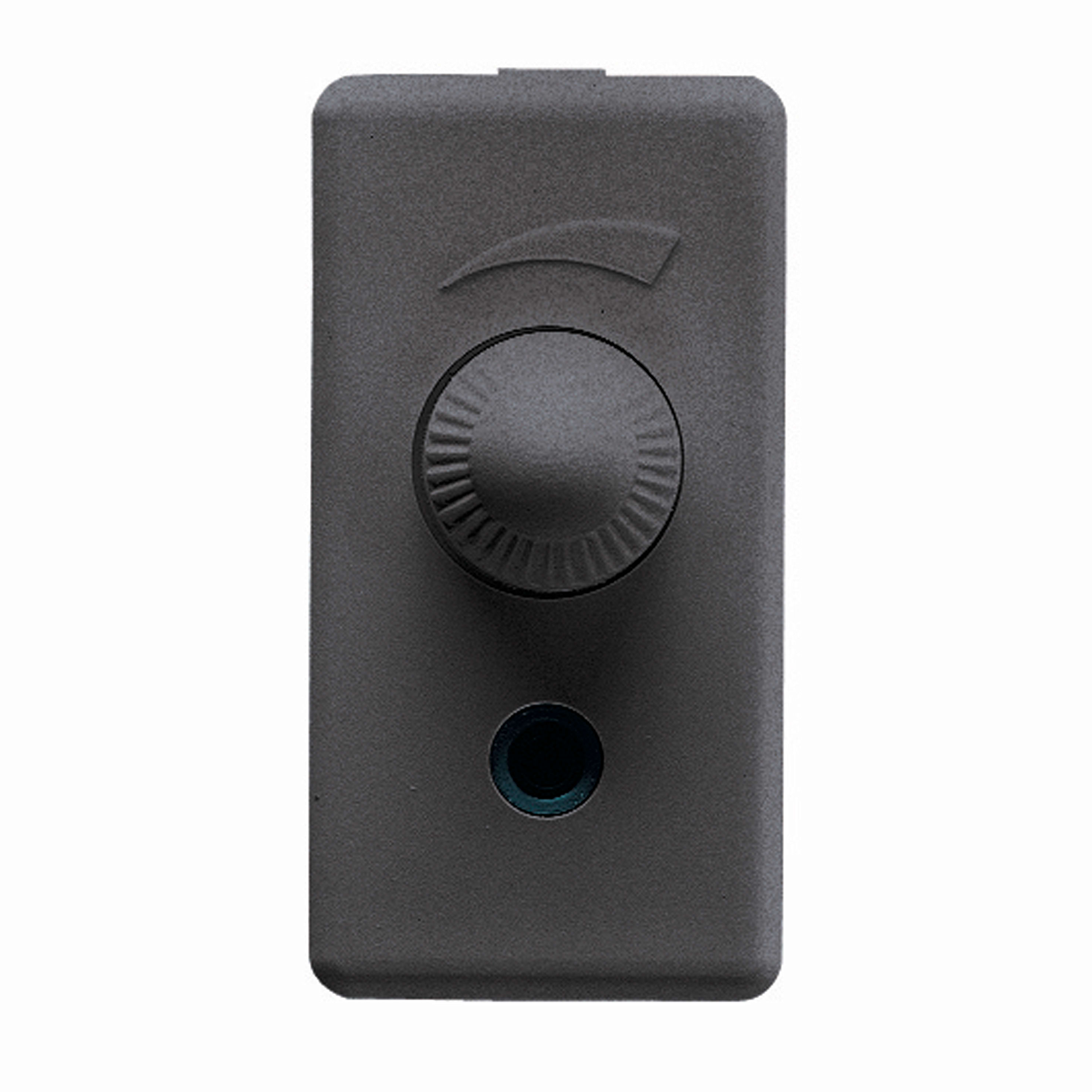 GEWISS - REGOLATORE ELETTRONICO - PER CARICHI RESISTIVI/INDUTTIVI - ROTATIVO - 1 MODULO - SYSTEM BLACK