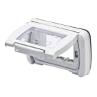 GEWISS - PLACCA STAGNA - AUTOPORTANTE - 4 POSTI - GRIGIO RAL 7035 - SYSTEM