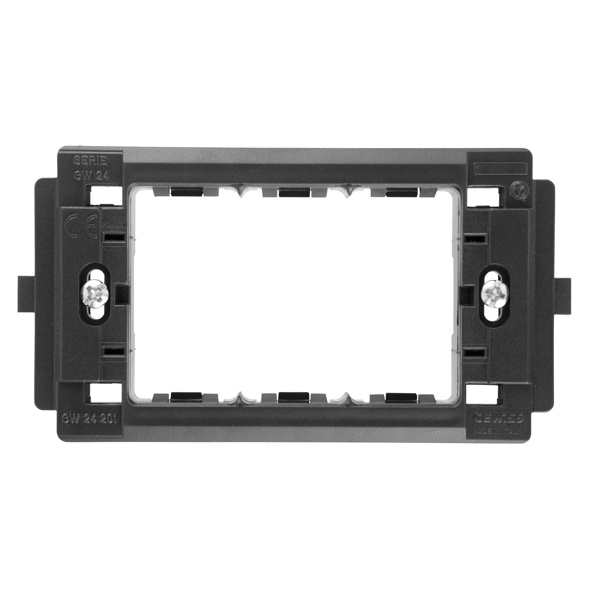GEWISS - SUPPORTO - 3 POSTI - PLACCHE TOP SYSTEM / VIRNA / CLASSIC - SYSTEM