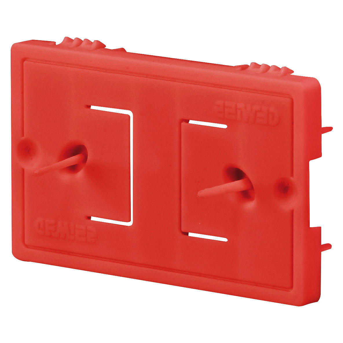 GEWISS - SCUDO PROTETTIVO ANTIMALTA - PER SCATOLE BIG BOX - HALOGEN FREE - 4 POSTI