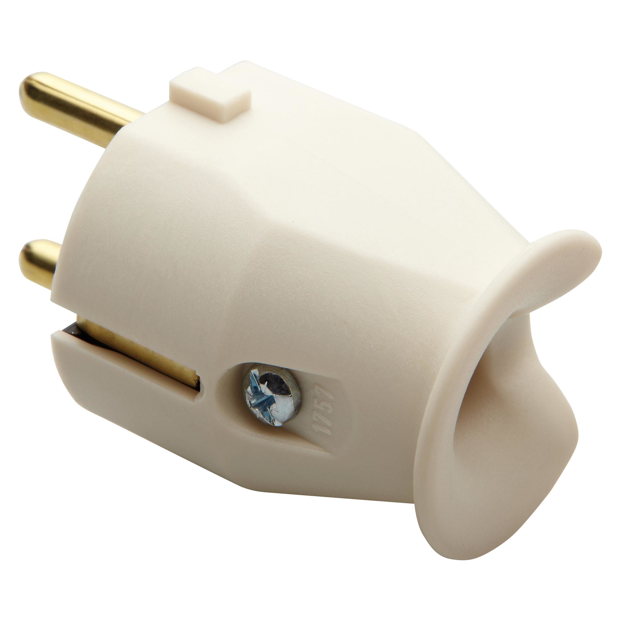 GEWISS - SPINA MOBILE - DIRITTA - STANDARD TEDESCO/FRANCESE - 2P+T 10 /16A 250V ac - BIANCO