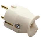 GEWISS - SPINA MOBILE - DIRITTA - STANDARD TEDESCO/FRANCESE - 2P+T 10 /16A 250V ac - BIANCO