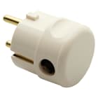 GEWISS - SPINA MOBILE - A 90° - STANDARD TEDESCO/FRANCESE - 2P+T 10/16A 250V ac - BIANCO