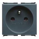 GEWISS - PRESA STANDARD FRANCESE 250V ac - 2P+T 16A - 2 MODULI - PLAYBUS