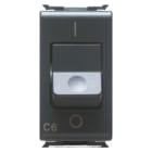 GEWISS - INTERRUTTORE AUTOMATICO MAGNETOTERMICO - 1P+N 16A 3KA 230V - CURVA C - 1 MODULO - PLAYBUS