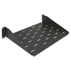 GEWISS - RIPIANO FISSO 19" - PROFONDITA' 260MM - 2U - NERO