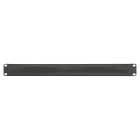 GEWISS - PANNELLO PASSACAVI 19" - CON SPAZZOLA - 1U - NERO